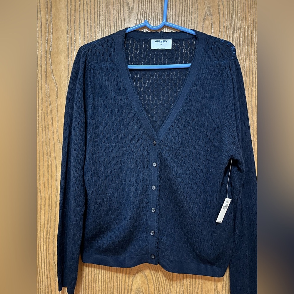 Old Navy Women's Navy Cardigan